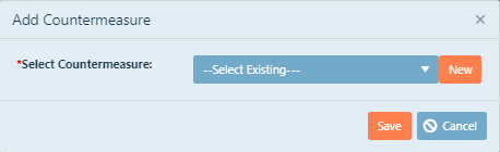 Select countermeasure window