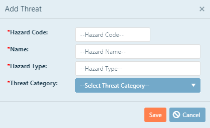 Add threat window