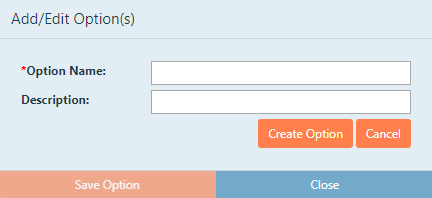 Option name