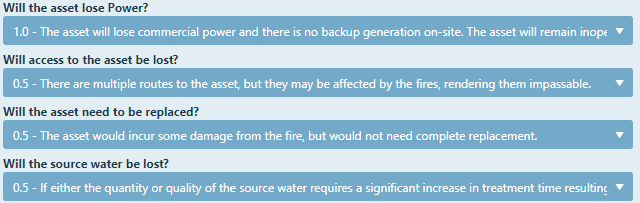 Wildfire vulnerability 1