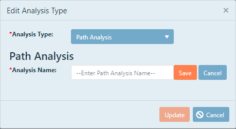 Create path analysis